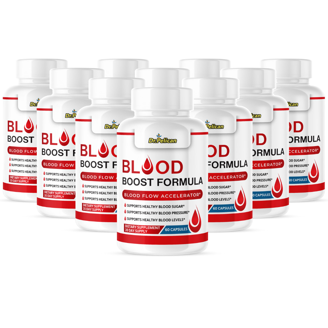 Blood Boost Formula- Blood Support- 10 Bottles- 600 Capsules