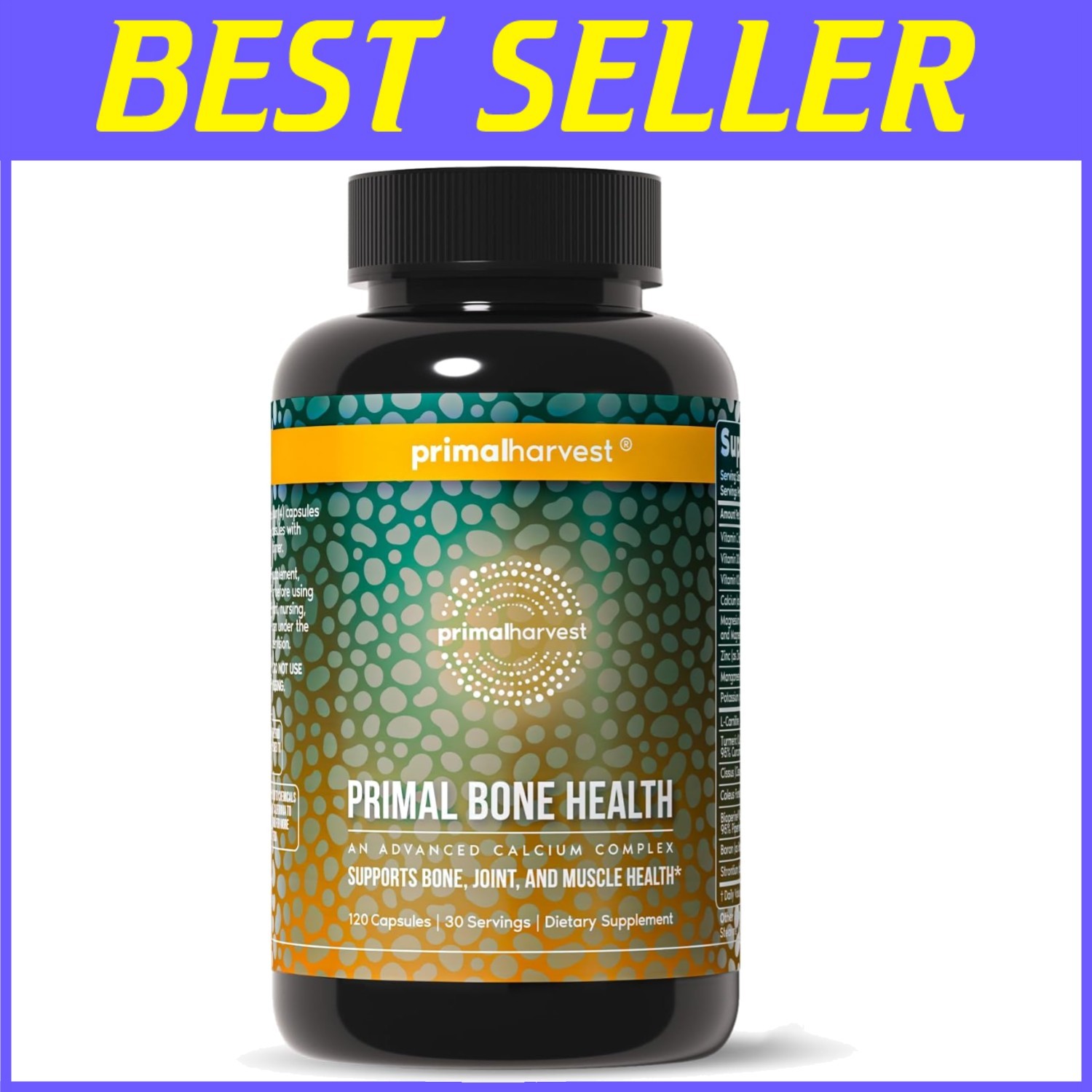 Primal Bone Health Complex with Zinc & Potassium
