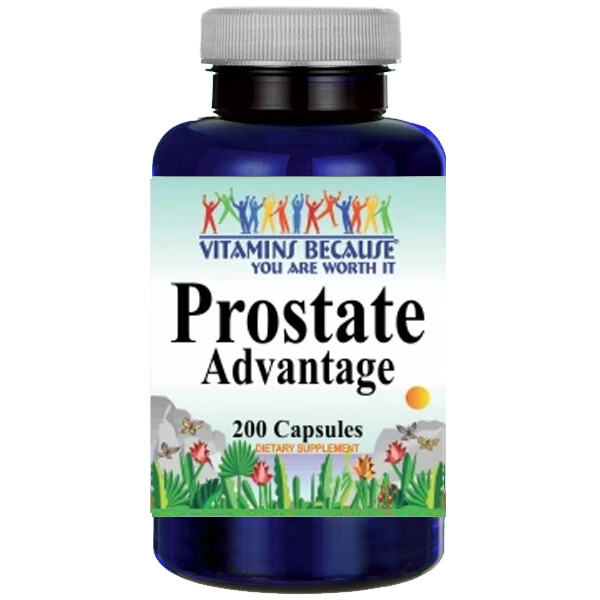 Prostate Advantage Saw Palmetto/Pygeum/Nettle/Pumpkin/Ashwagandha/Zinc 200 caps