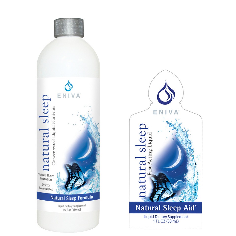 ENIVA – Natural Sleep & Relax Melatonin Liquid Botanicals Formula