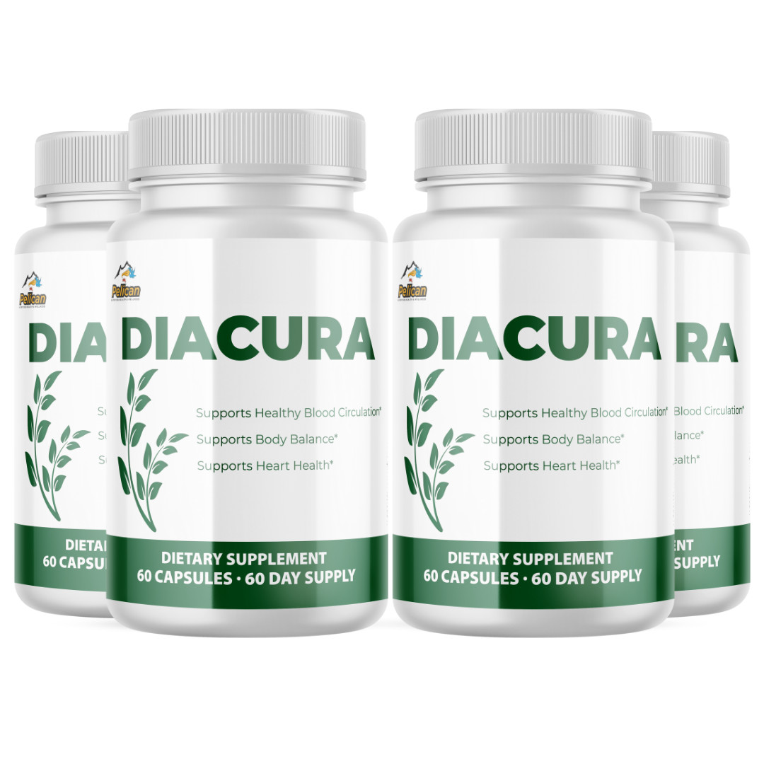 DIACURA-Blood Support- 4 Bottles- 240 Capsules