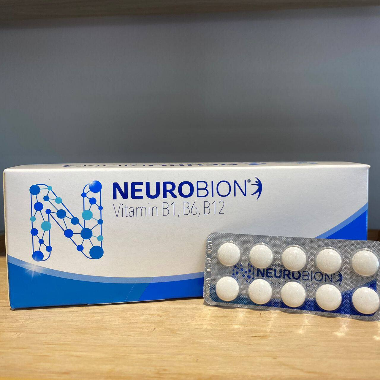60 Tablets Neurobion Vitamin B1, B6, B12 for Numbness, Tingling & Nerve Relief