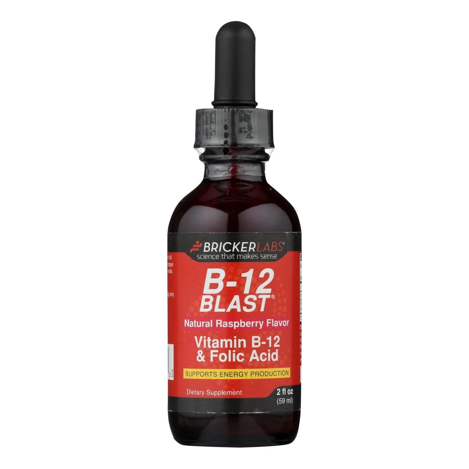 Bricker Labs – Blast B12 Vitamin B12 and Folic Acid – 2 fl oz
