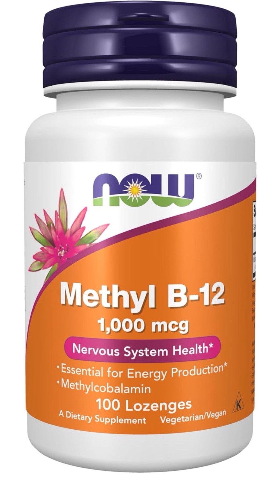 NOW Foods Methyl B-12 1,000 mcg 100 Loz