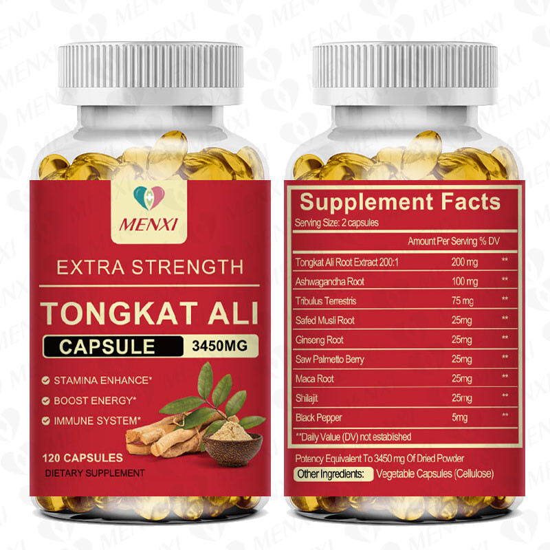 Maca Root, Ginseng, Ashwagandha，Libido, Male Performance, & Stamina Support 120P