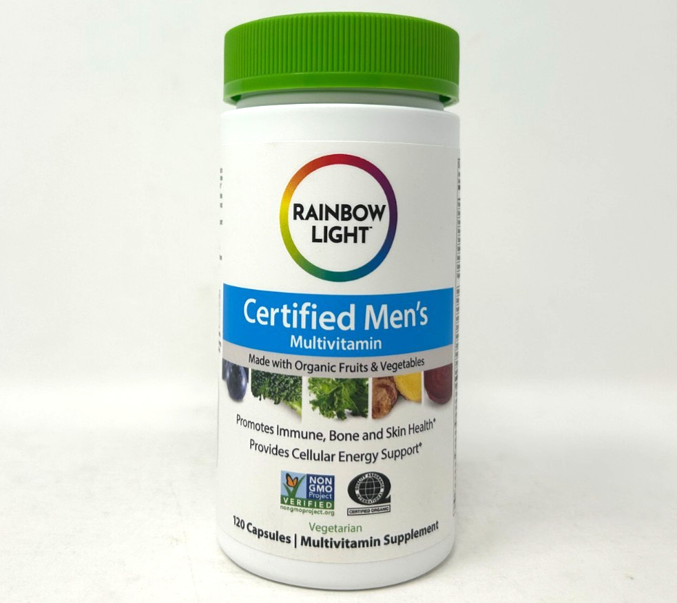 Rainbow Light Multivitamin for Men, Non-GMO, Vegetarian, 120 Capsules