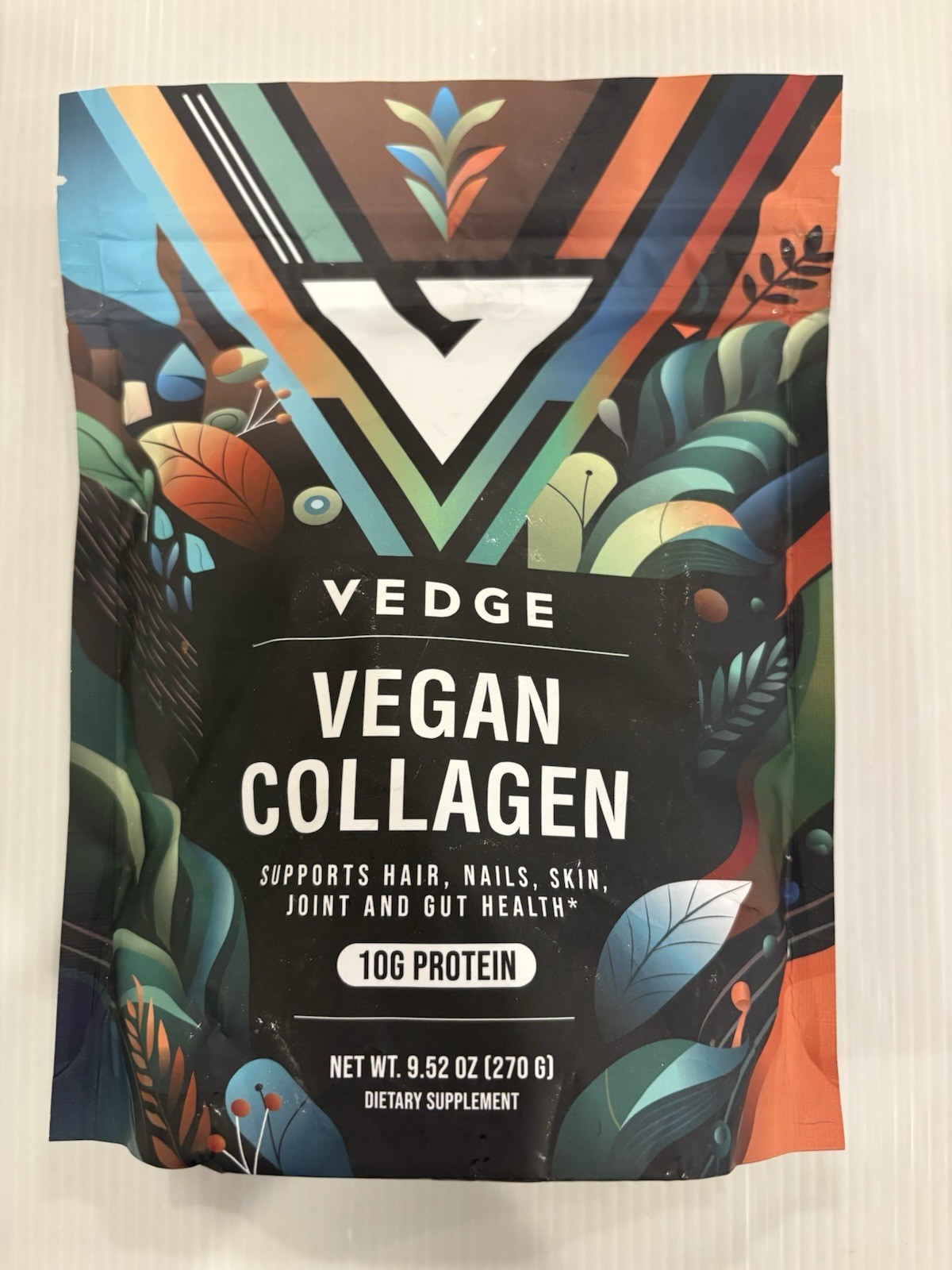 vedge Vegan Collagen Powder – Plant-Based Supplement for Hair Skin Nails Joint &