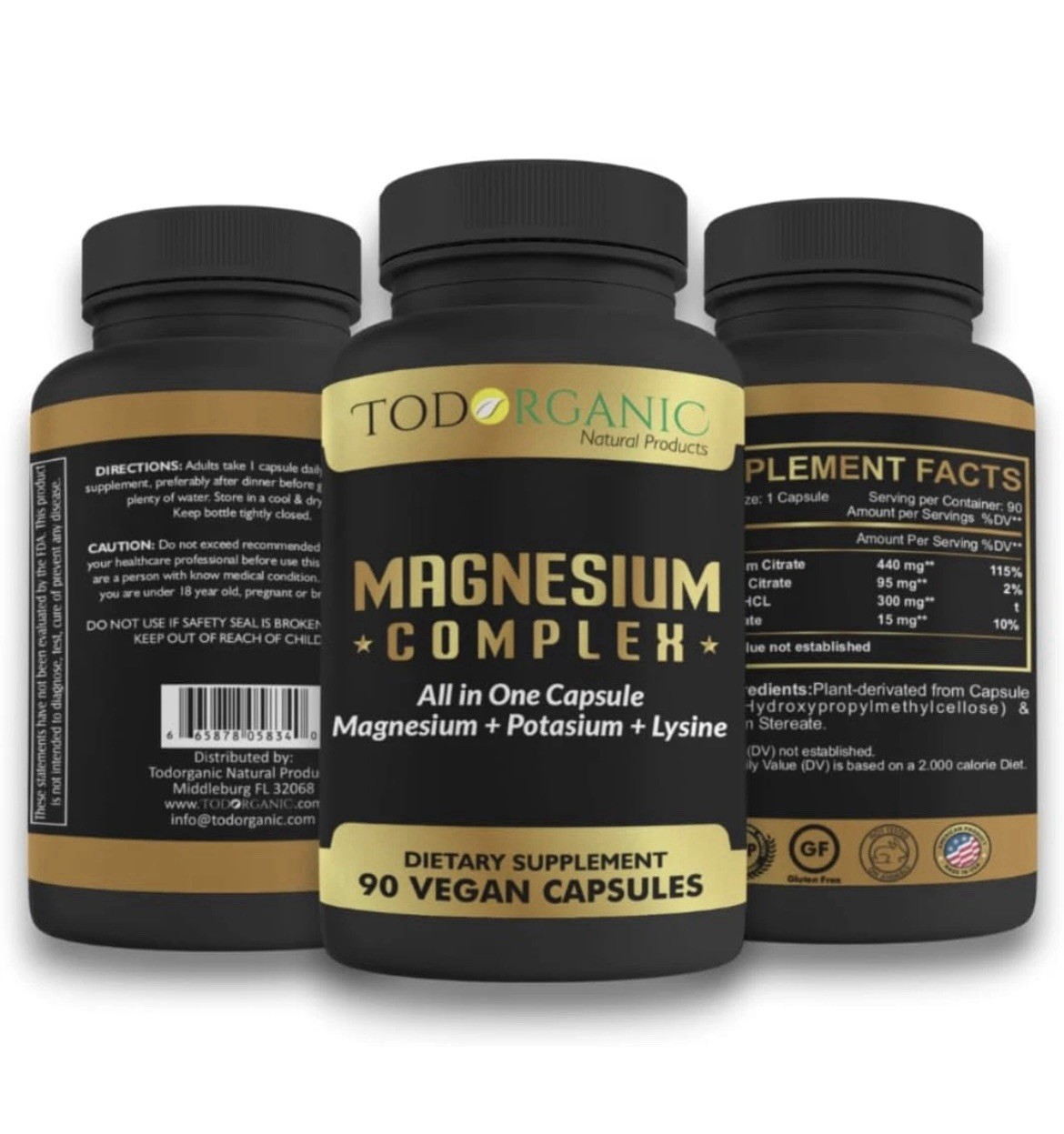 Todorganic Magnesium Citrate, Potassium Citrate and Lysine for Enhanced Leg Cram