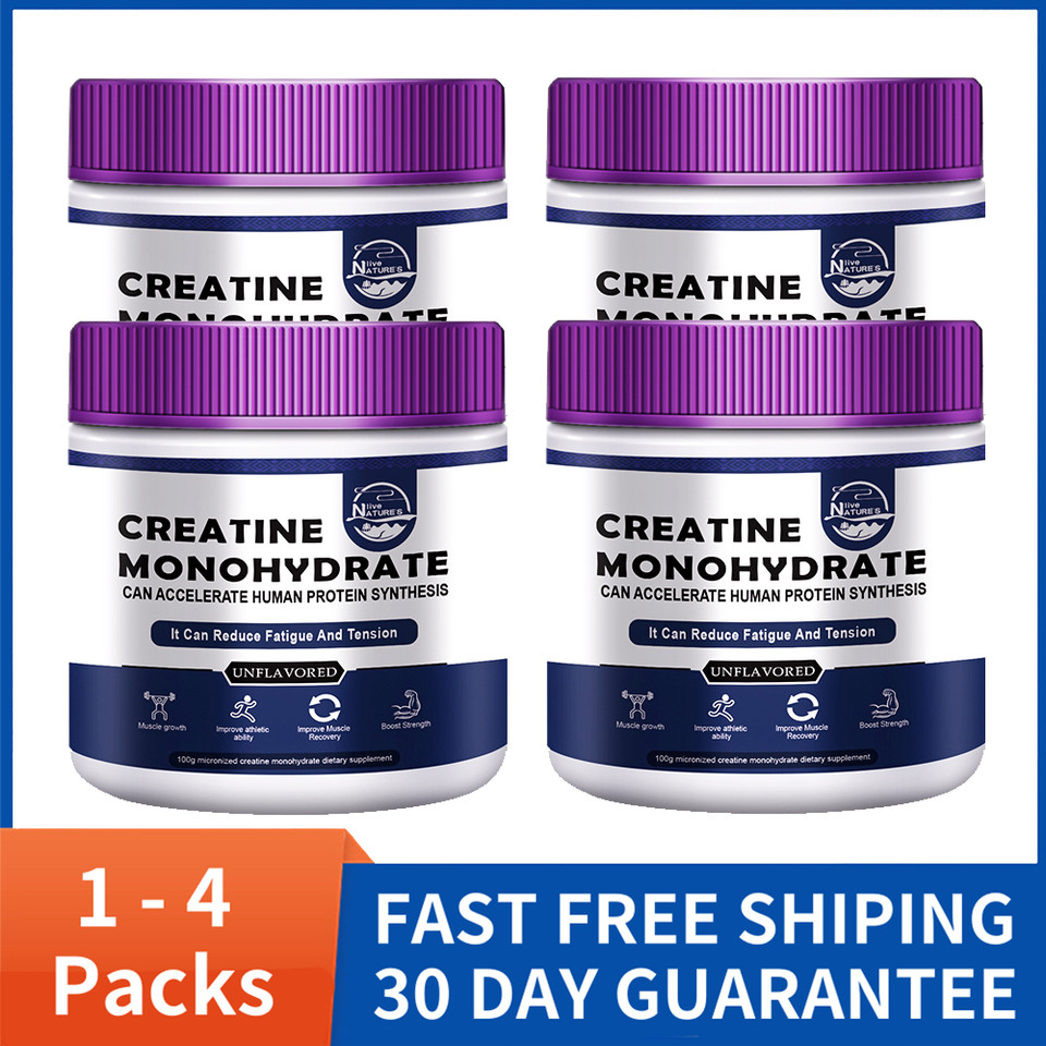 100g Creatine Monohydrate Testosterone Booster,Energy & Endurance,Muscle Health