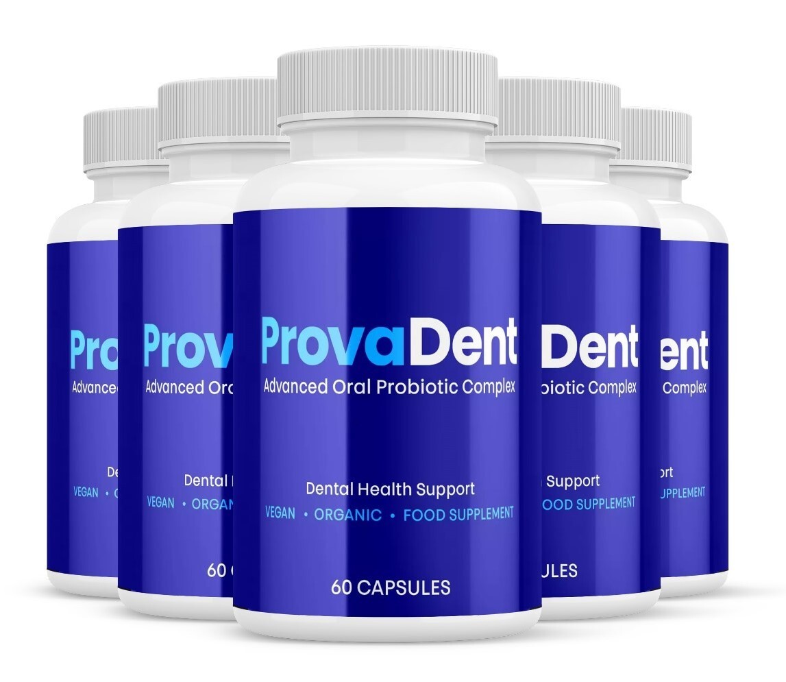 (5 Pack) ProvaDent Oral Probiotic Support Healthy Teeth and Gums (300 Capsules)