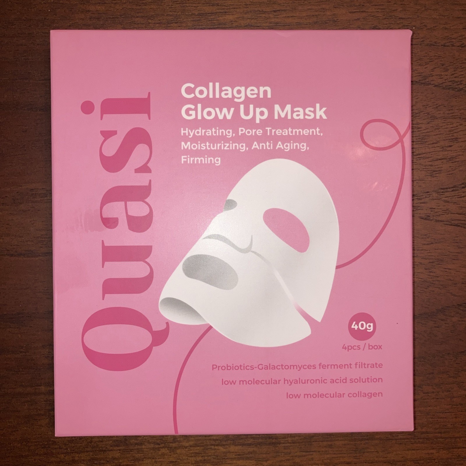 Quasi – Collagen Glow Up Mask – 4 pcs /box