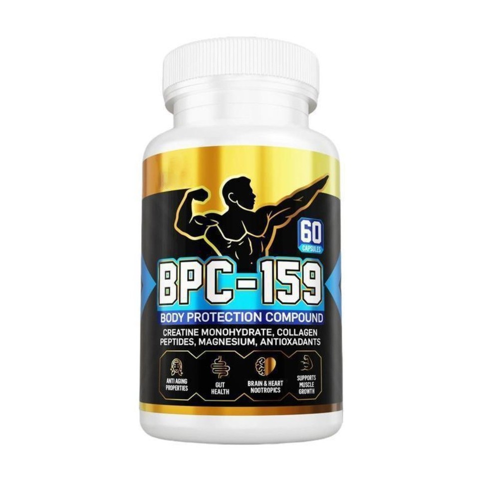 Peptide Capsules with Creatine, Collagen & Magnesium, Gluten Free, 60ct