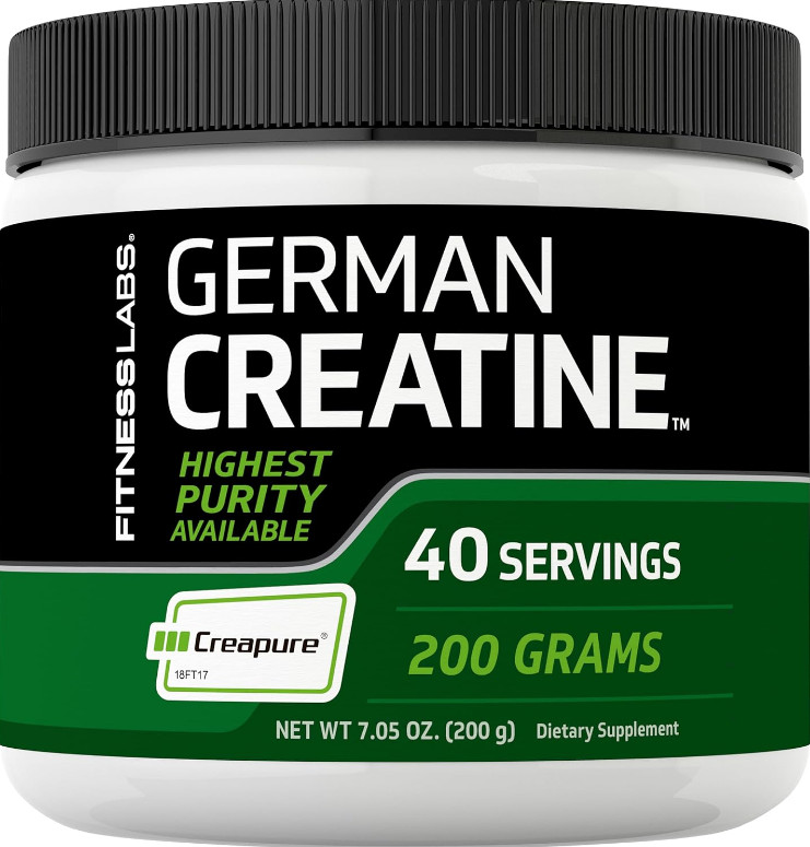 PVL Creapure Creatine – 100% Pure German Creatine Monohydrate Powder – 48 Servi