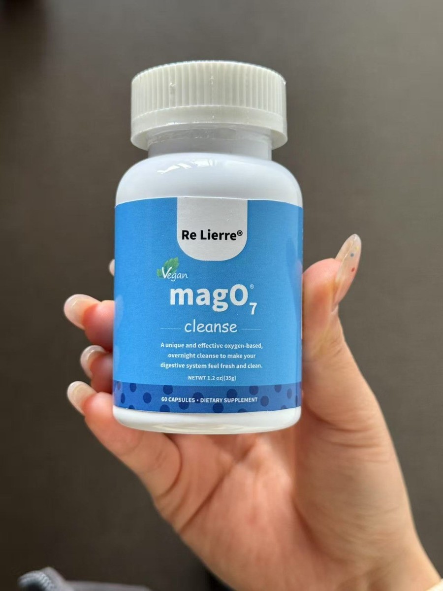 MagO7 Colon Cleanse with Ozonated Magnesium,Support Constipation Bloating Relief