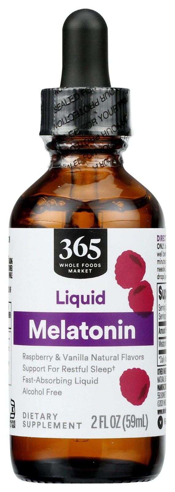 365 Everyday Value, Liquid Melatonin, 2 OZ BB 8/23/26