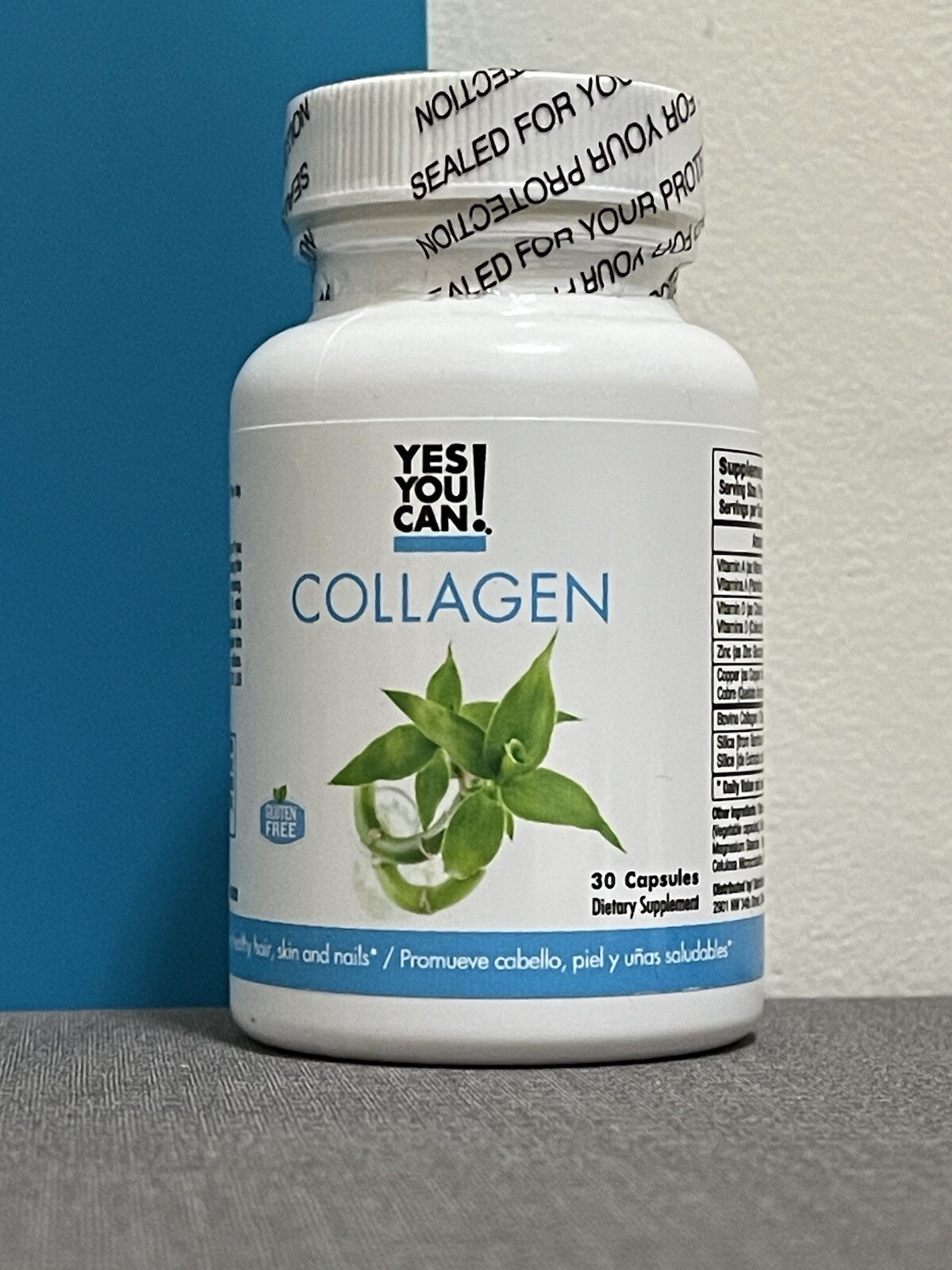 Collagen Capsules, Dietary Supplement to Promote Healthy Hair, Skin and Nails