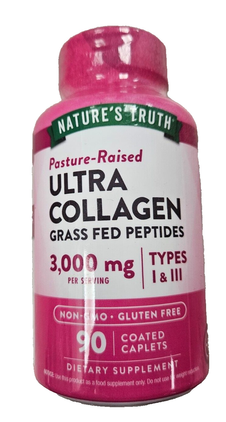 Nature’s Truth Ultra Collagen + C 1000mg / Caplet 90 ct bottle ^^