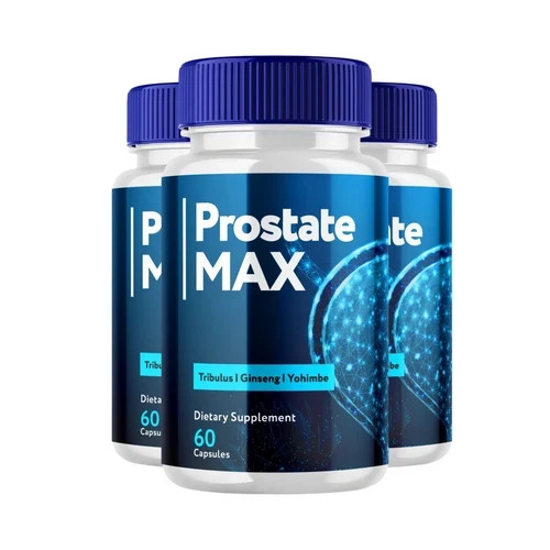 3-Pack Prostate Max Capsules Natural Support for Health & Wellness -180 Capsules