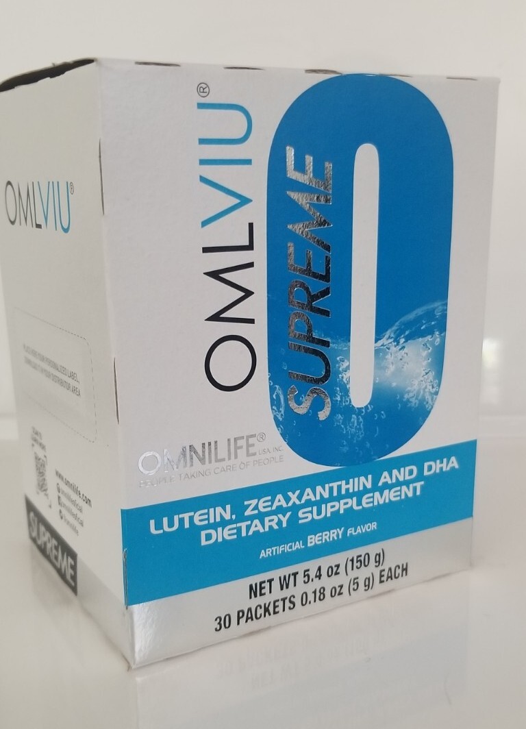 oml viu supreme omniviu vision  saludable funcion Visual,luteina,zeaxantina,dha.
