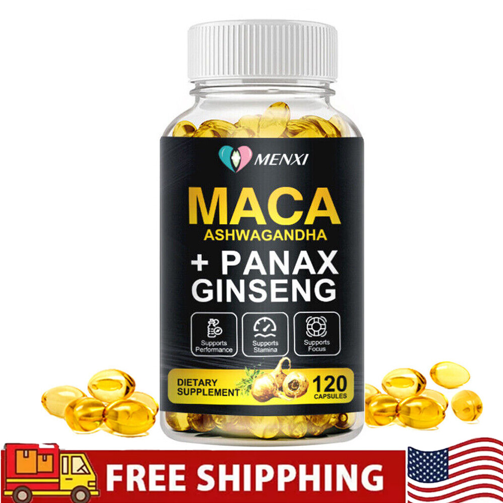 Male Enhancing Libido 120 Capsules – Maca Root Massive Girth Enlargement Support