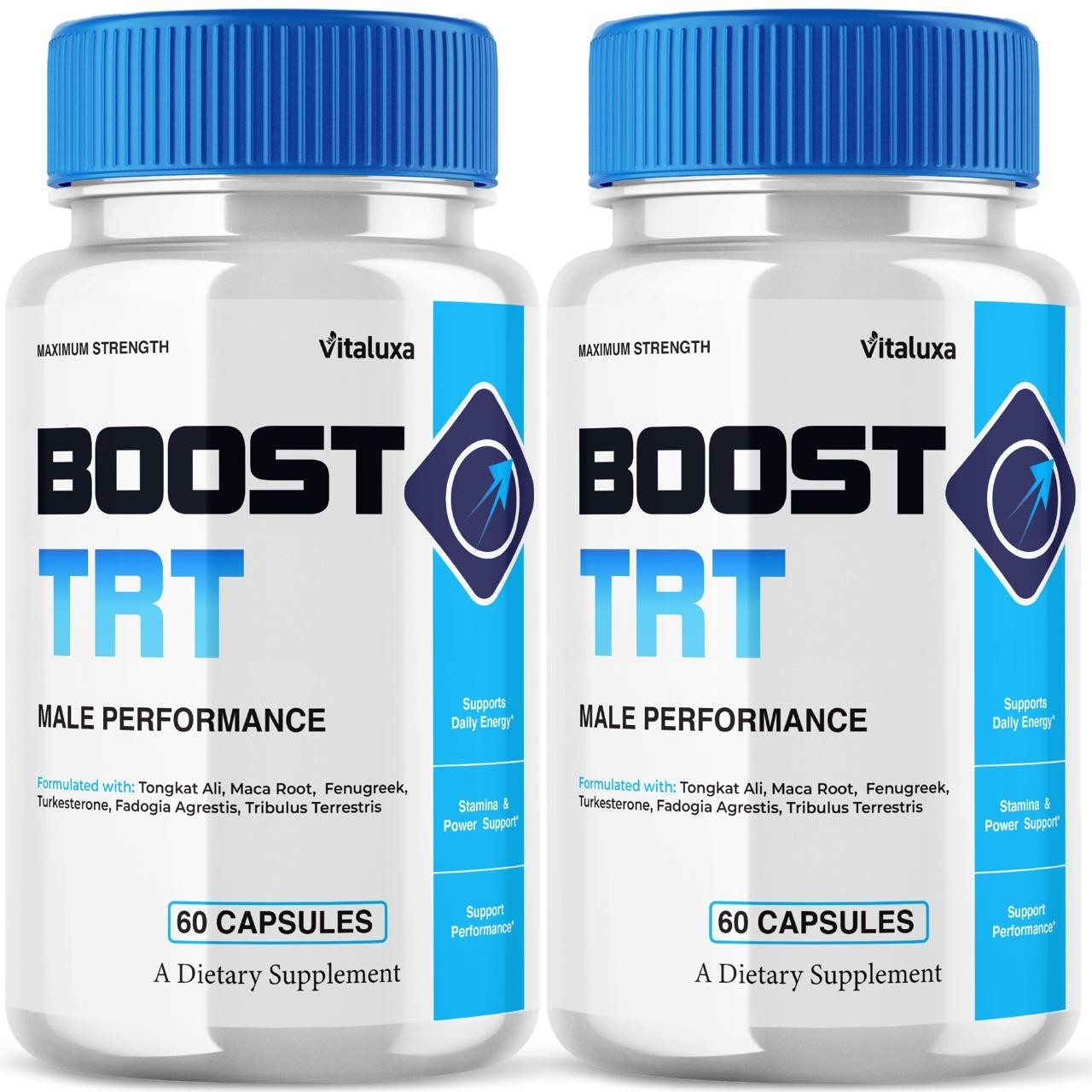 (2Pack) Boost TRT Capsules for Men BoostTRT Male Enhancement Performance (120ct)