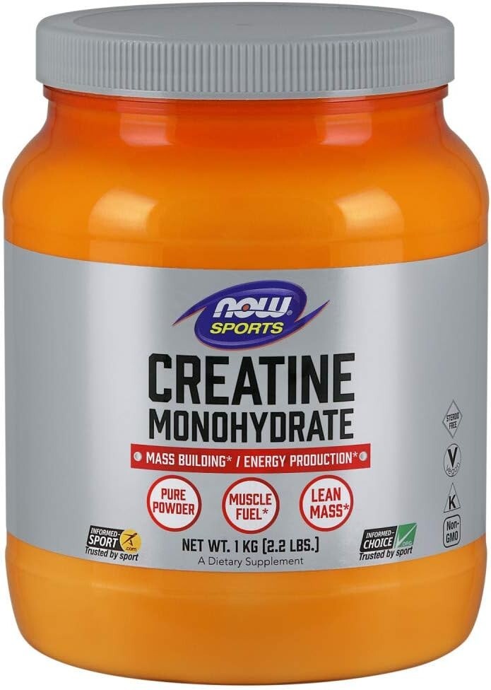 Now Foods Sports Creatine Monohydrate Pure Powder 2 2 lbs 1 kg