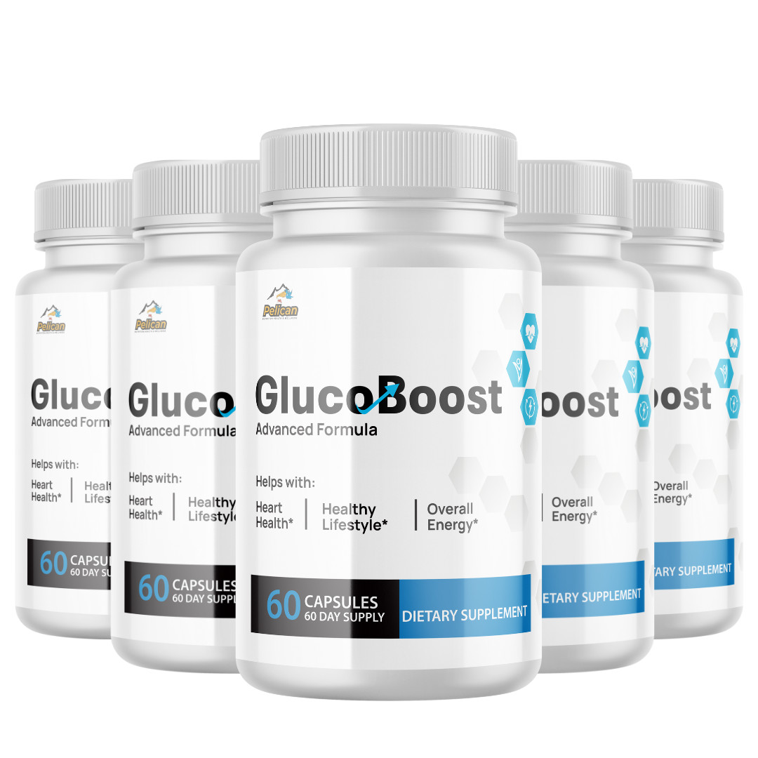 Gluco Boost- Blood Support- 5 Bottles- 300 Capsules