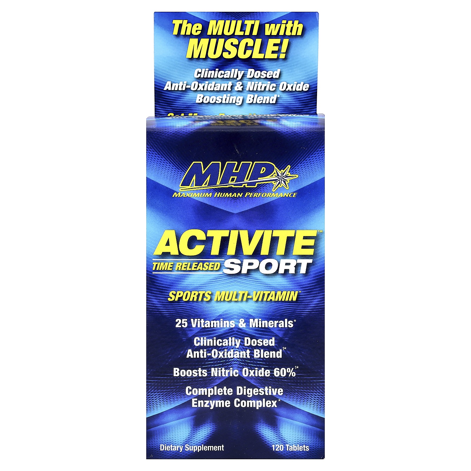Activite Sport, Multi Vitamin, Time Released, 120 Tablets