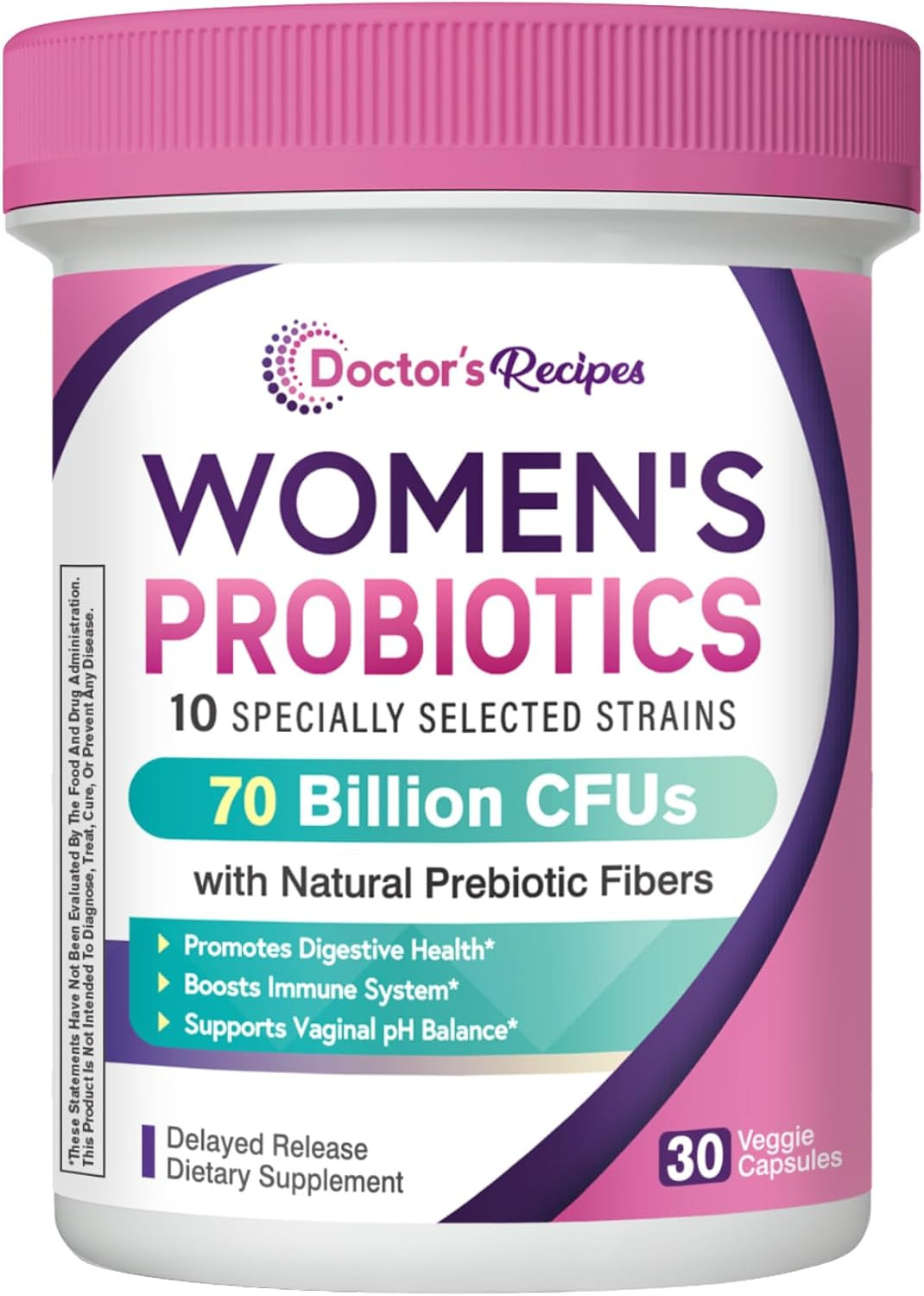 Probiotics for Women, Organic Prebiotics and Probiotics for Digestive Health, Va