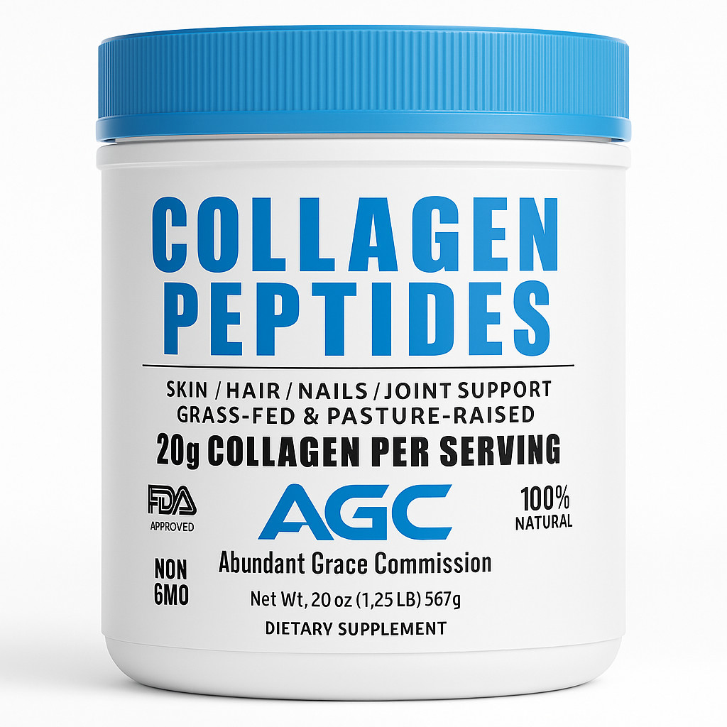 Collagen Peptides Powder – 20g Per Serving | Grass-Fed, Pasture-Raised | FDA
