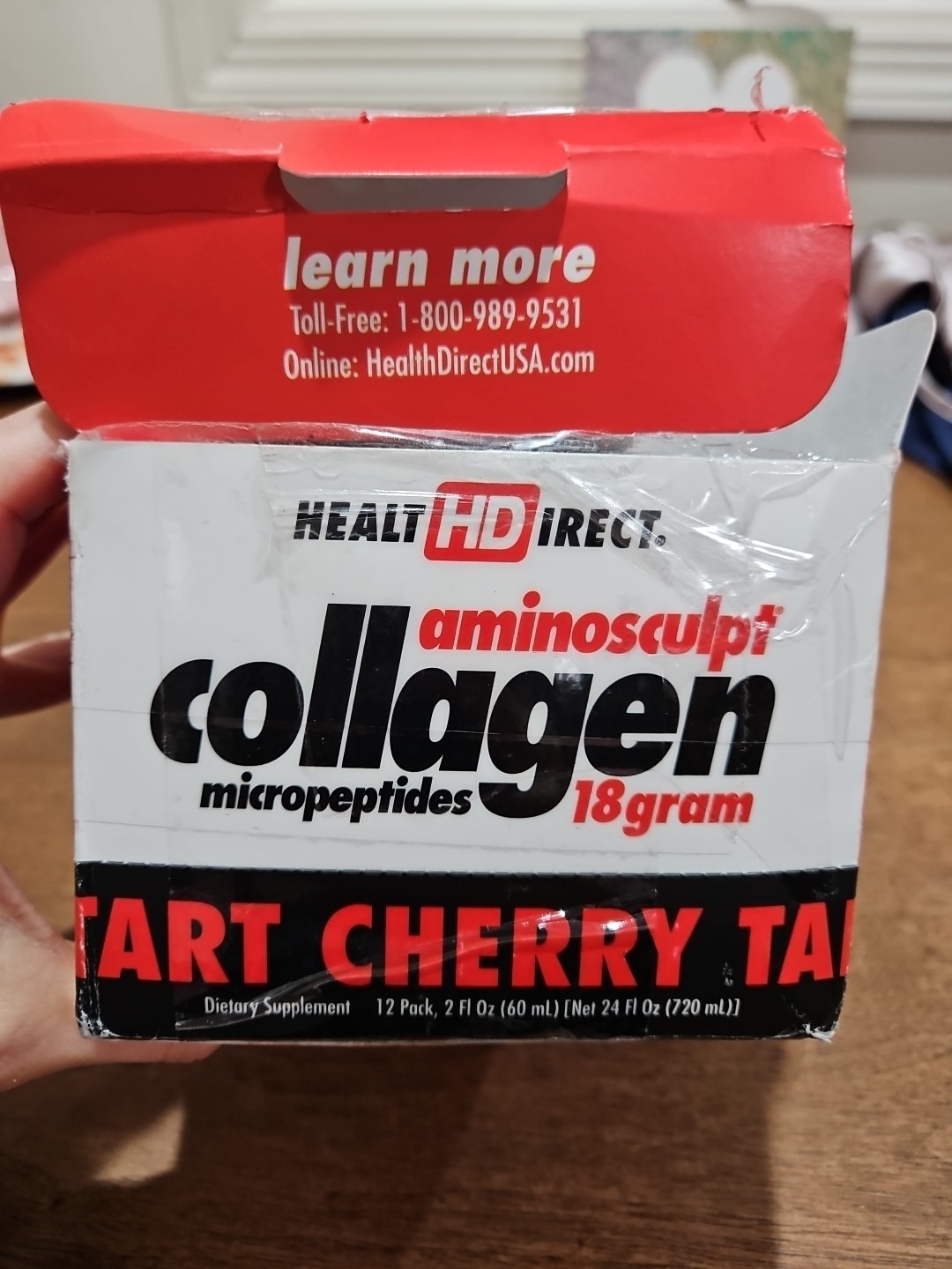 Health Direct AminoSculpt Collagen Micropeptides Tart CHERRY Exp 3/2026