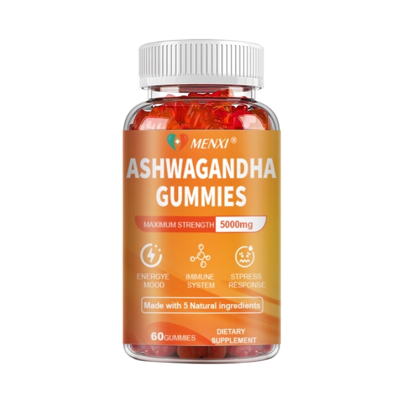 Organic Ashwagandha Root Gummies Highest Potency Stress & Sexual Health 5000mg