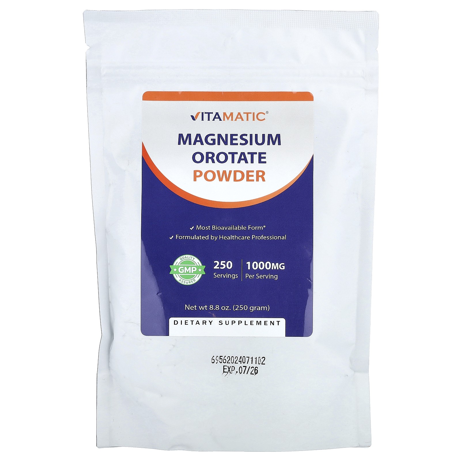 Magnesium Orotate Powder, 8.8 oz (250 g)