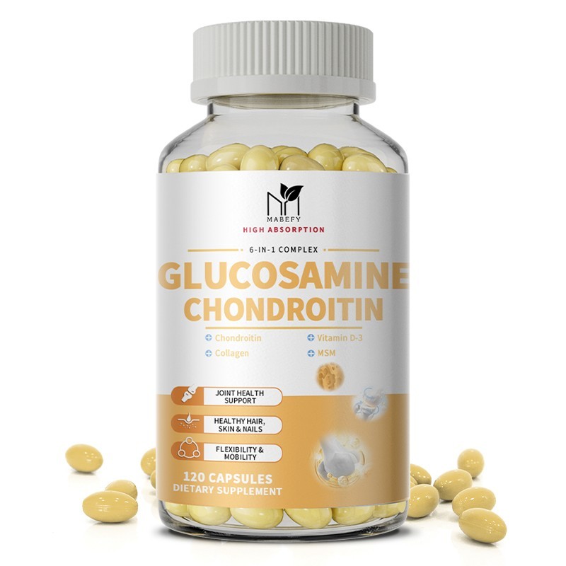 Glucosamine Chondroitin Collagen MSM With Vitamin D3 – Joint Support 120 Caps