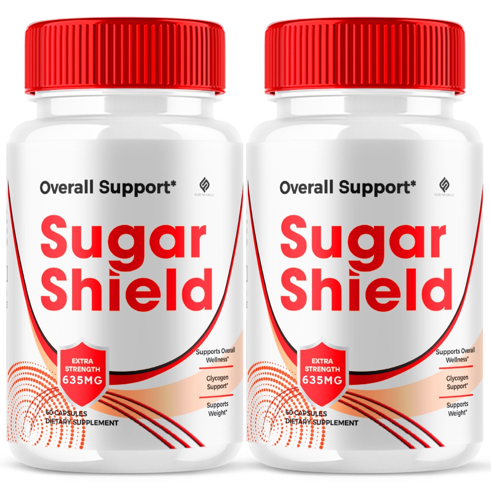 (2 Pack) Sugar Shield Blood Support Supplement SugarShield Pills (120 Capsules)