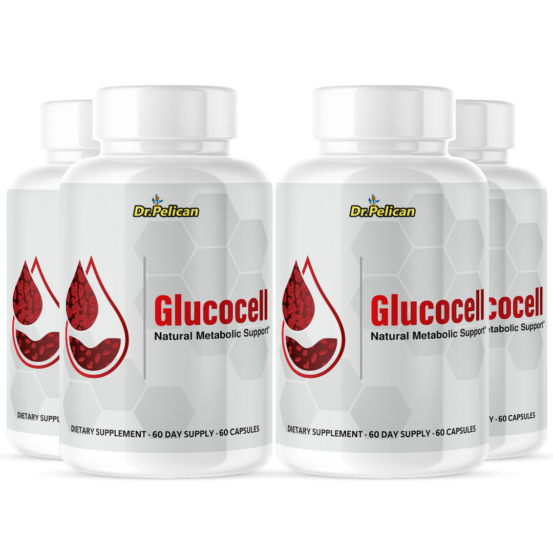 Glucocell- Blood Support- 4 Bottles- 240 Capsules