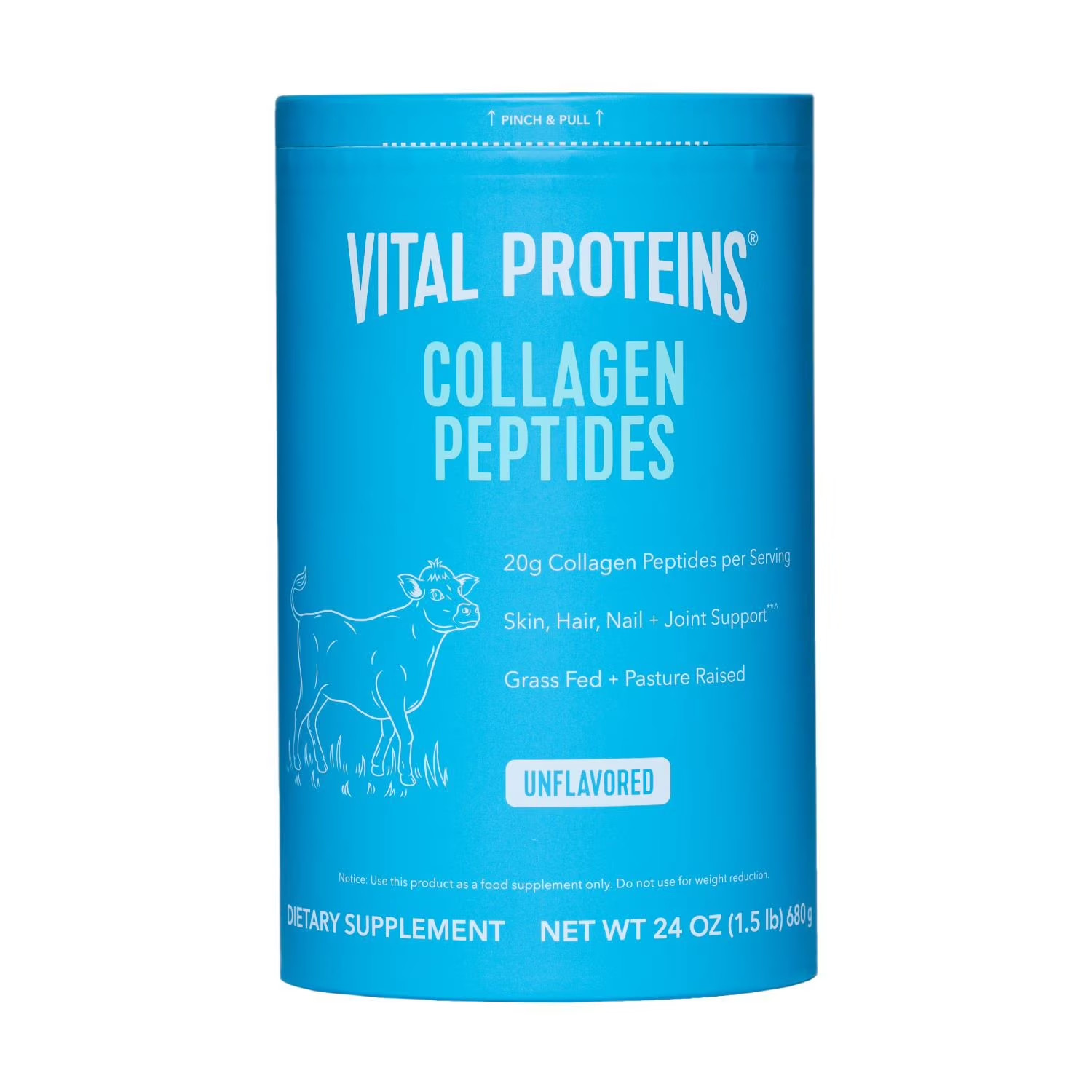 Vital Proteins Collagen Peptides Powder, Unflavored FREE SHIPPING