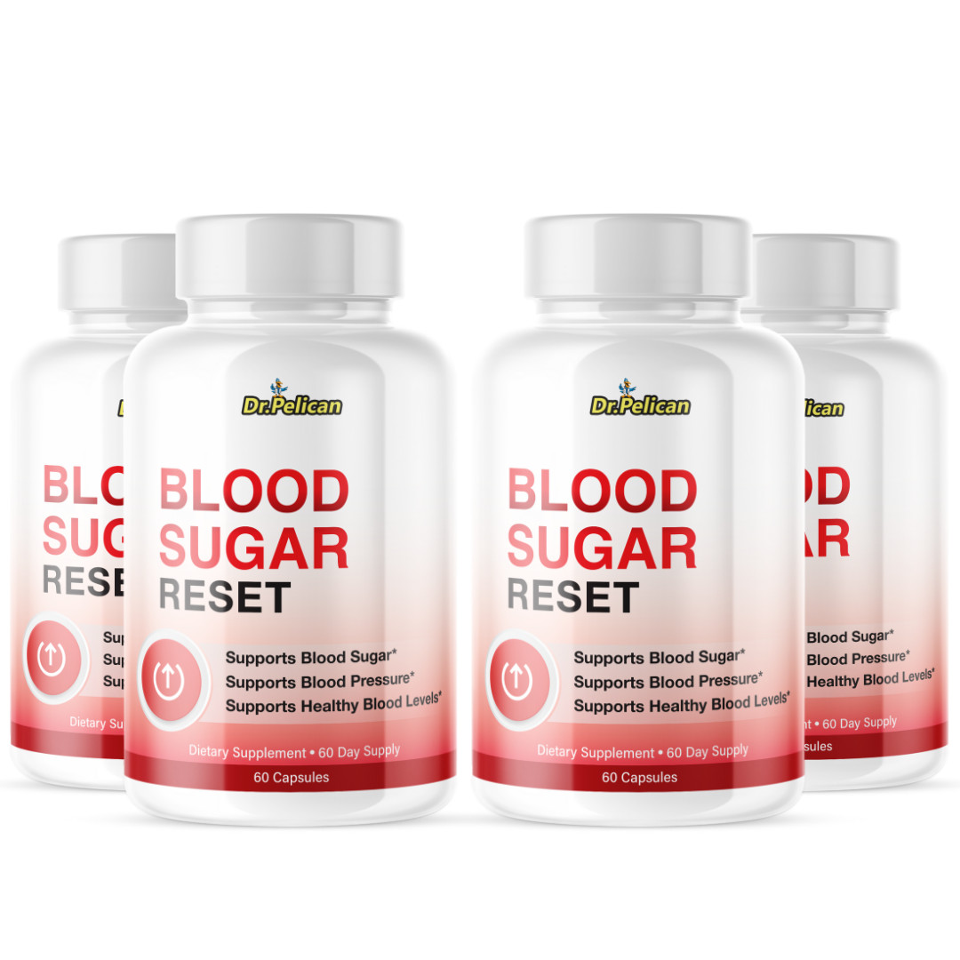 Blood Sugar Reset- Blood Support- 4 Bottles- 240 Capsules