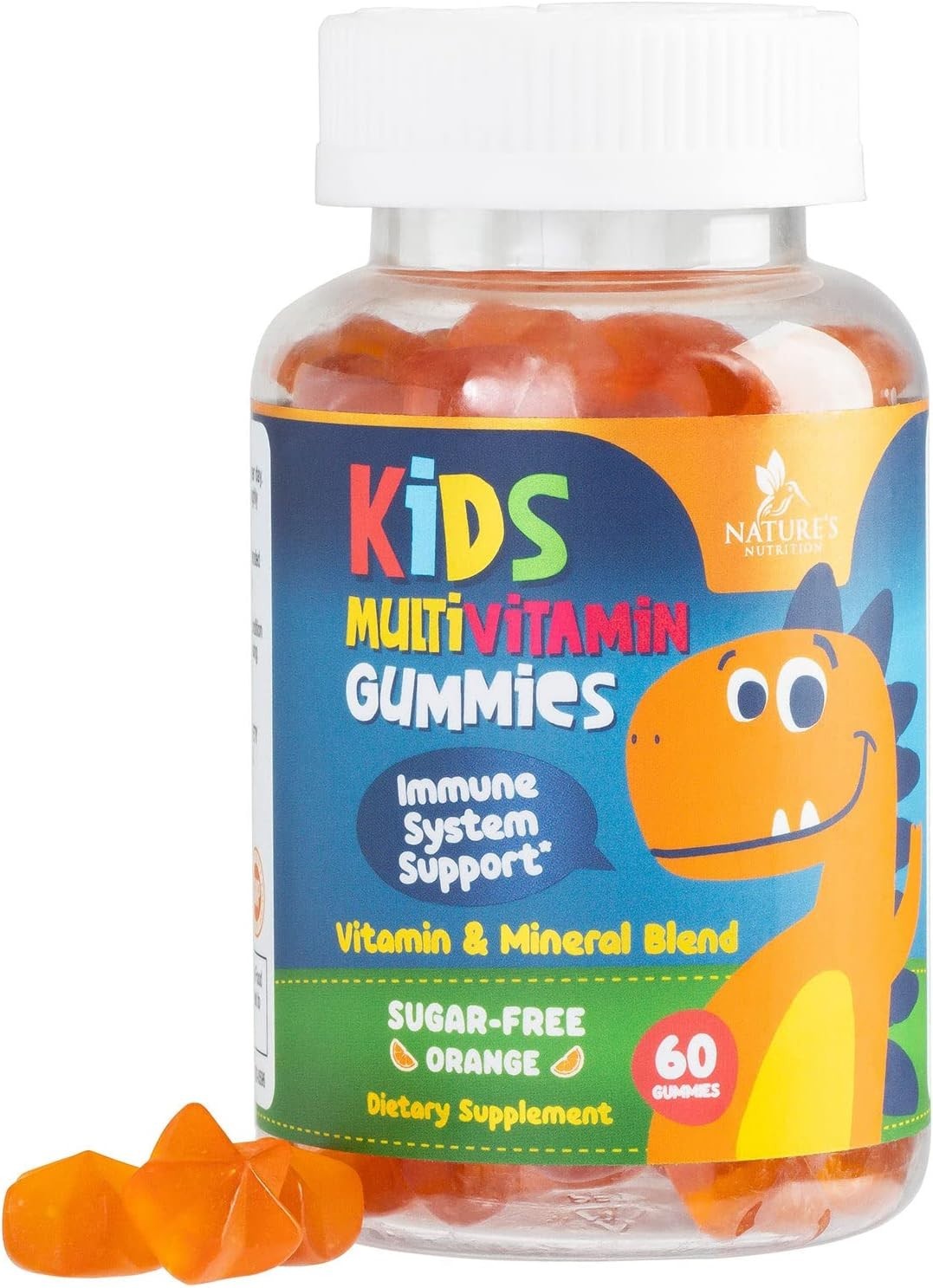 Kids Multivitamin – Gummies Natural Sugar Free Gummy Multi Vitamin for Kids