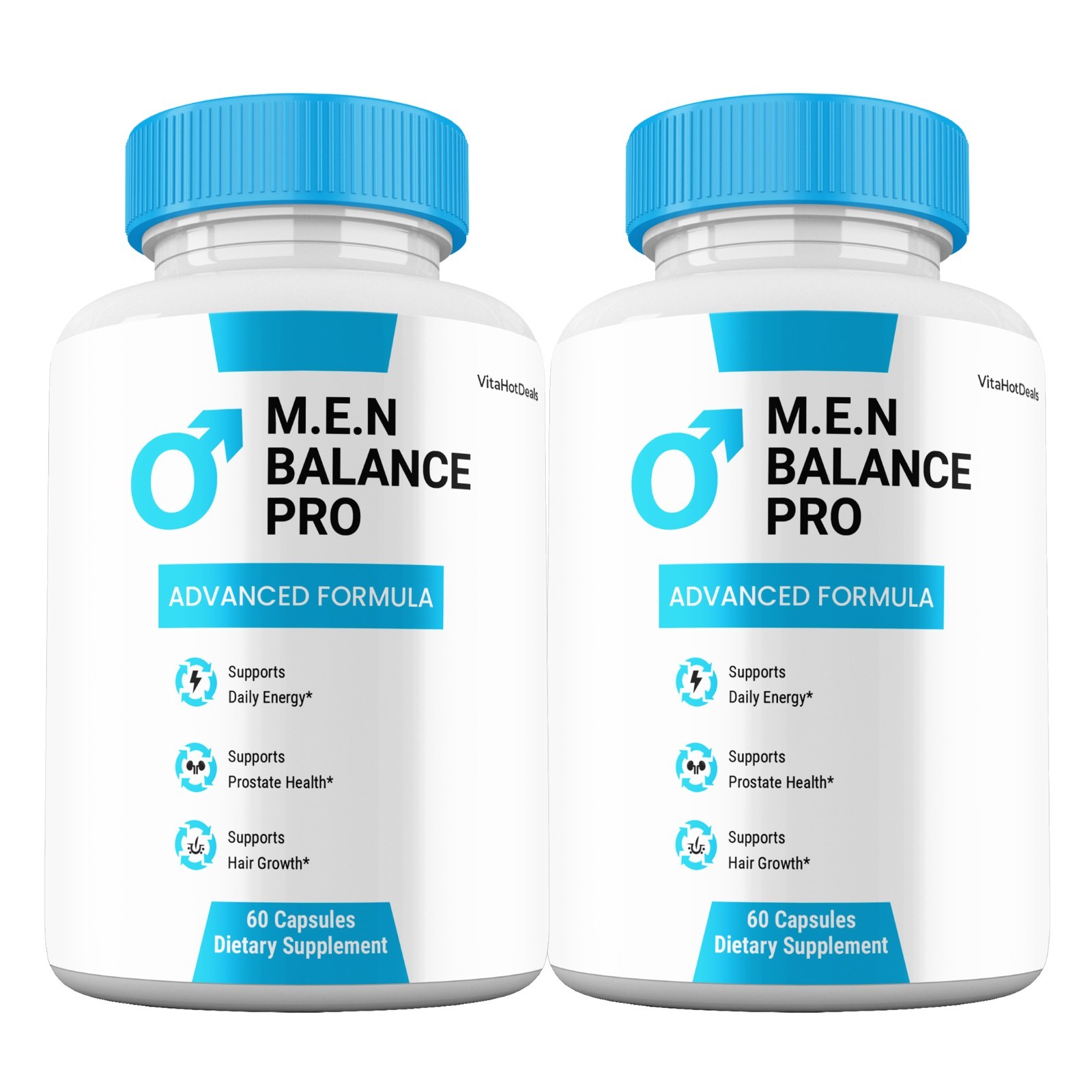 M.E.N Balance Pro Supplemement, Max Strength, MEN BalancePro Capsules (2 Pack)