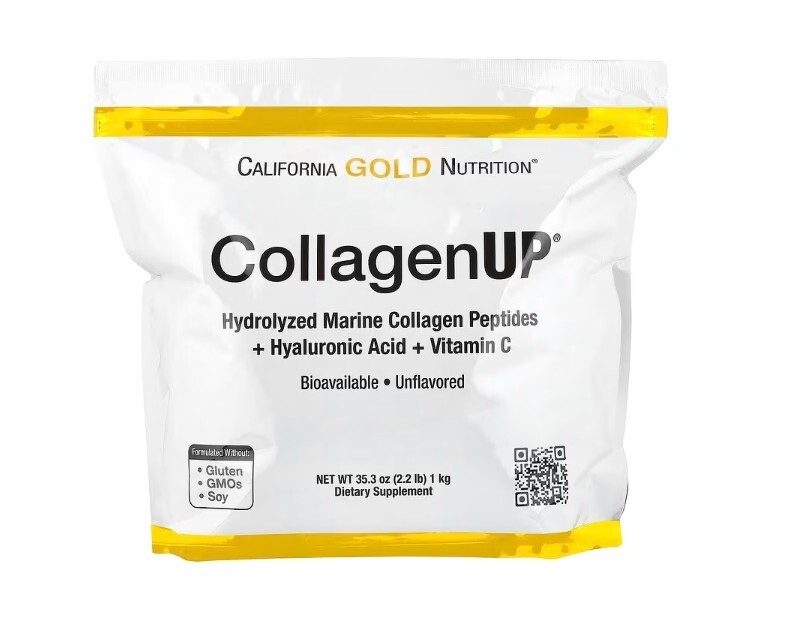Collagen UP Hydrolyzed Marine Collagen Peptides, Unflavored 2.2 lbs (1 kg)