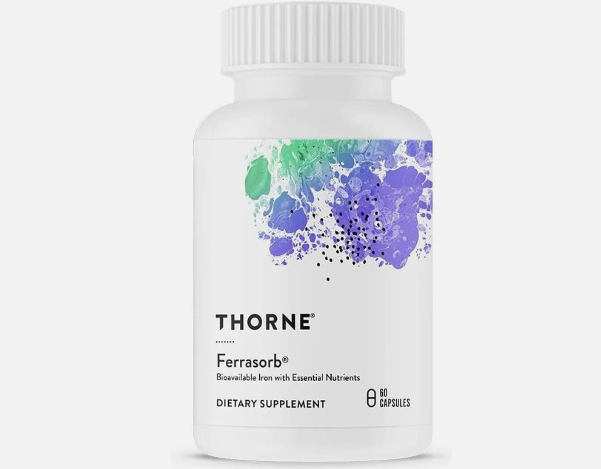 Thorne Ferrasorb 180 capsules ( Pack of 3 ) EXP 2026