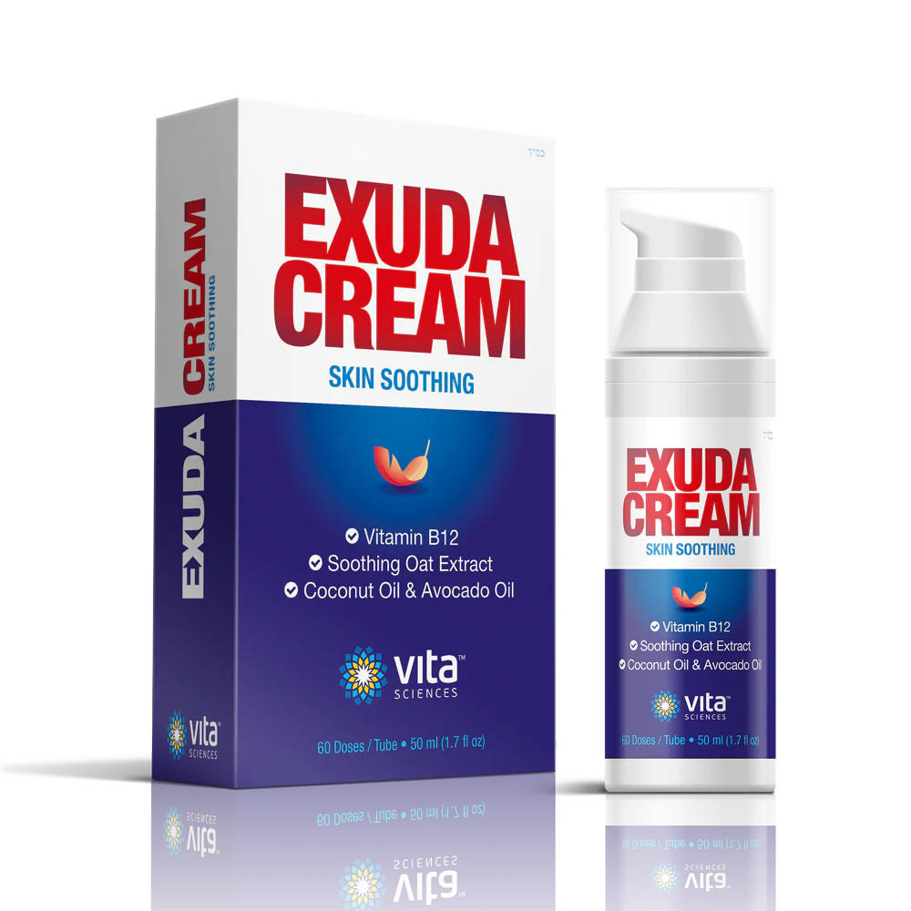 Exuda Skin Soothing Cream | Vitamin B12, Oat & Avocado | Fragrance-Free Moisture
