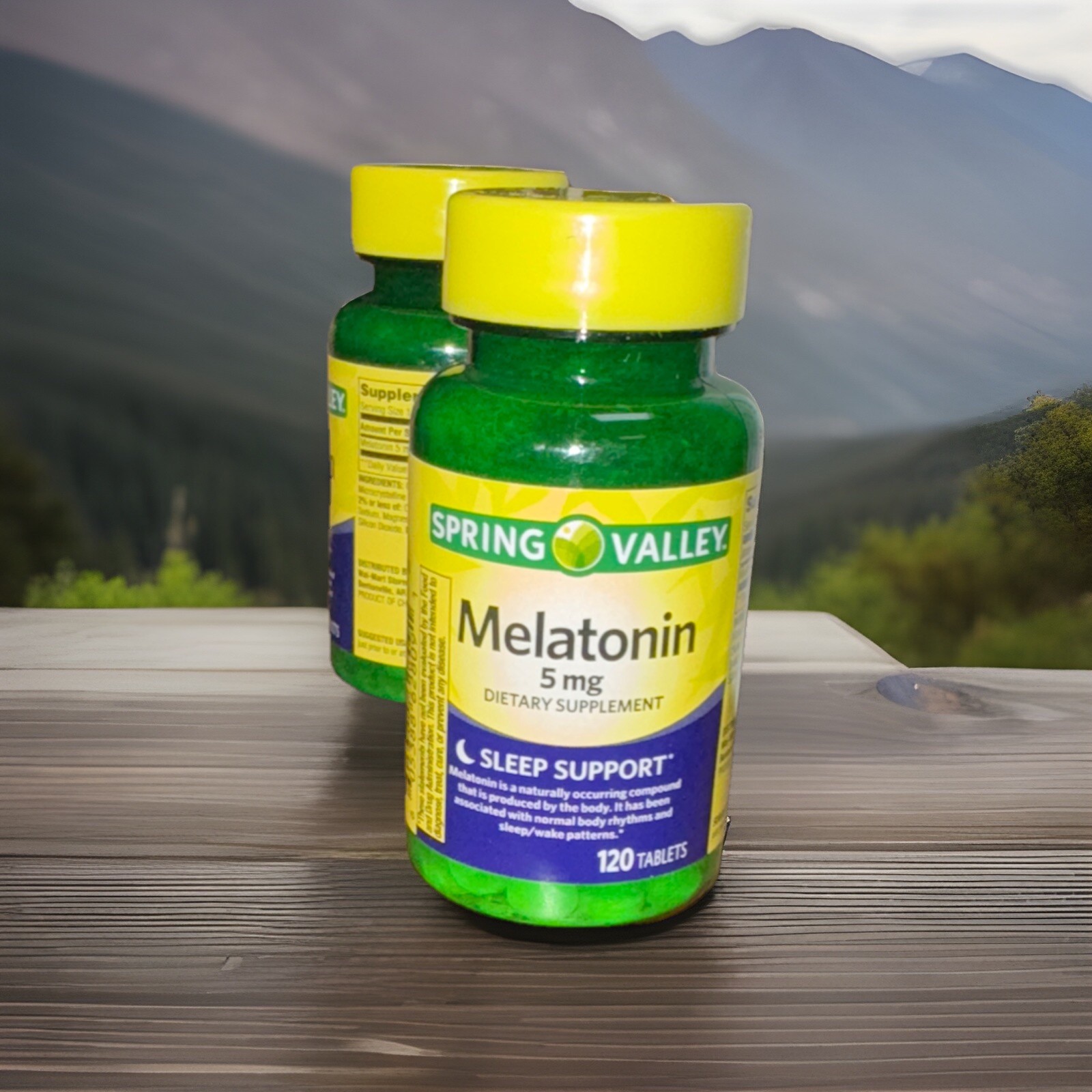 Spring Valley Melatonin Tablets Dietary Supplement, 5 Mg, 120 Count