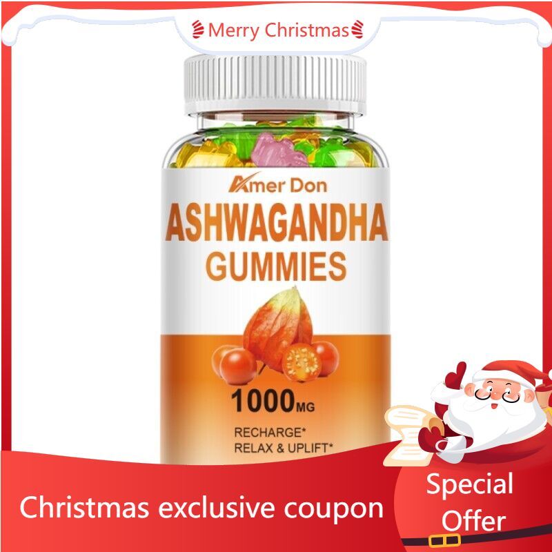 Ashwagandha Gummies Better Than Goli Extra Strength 1000mg Ashwagandha Root