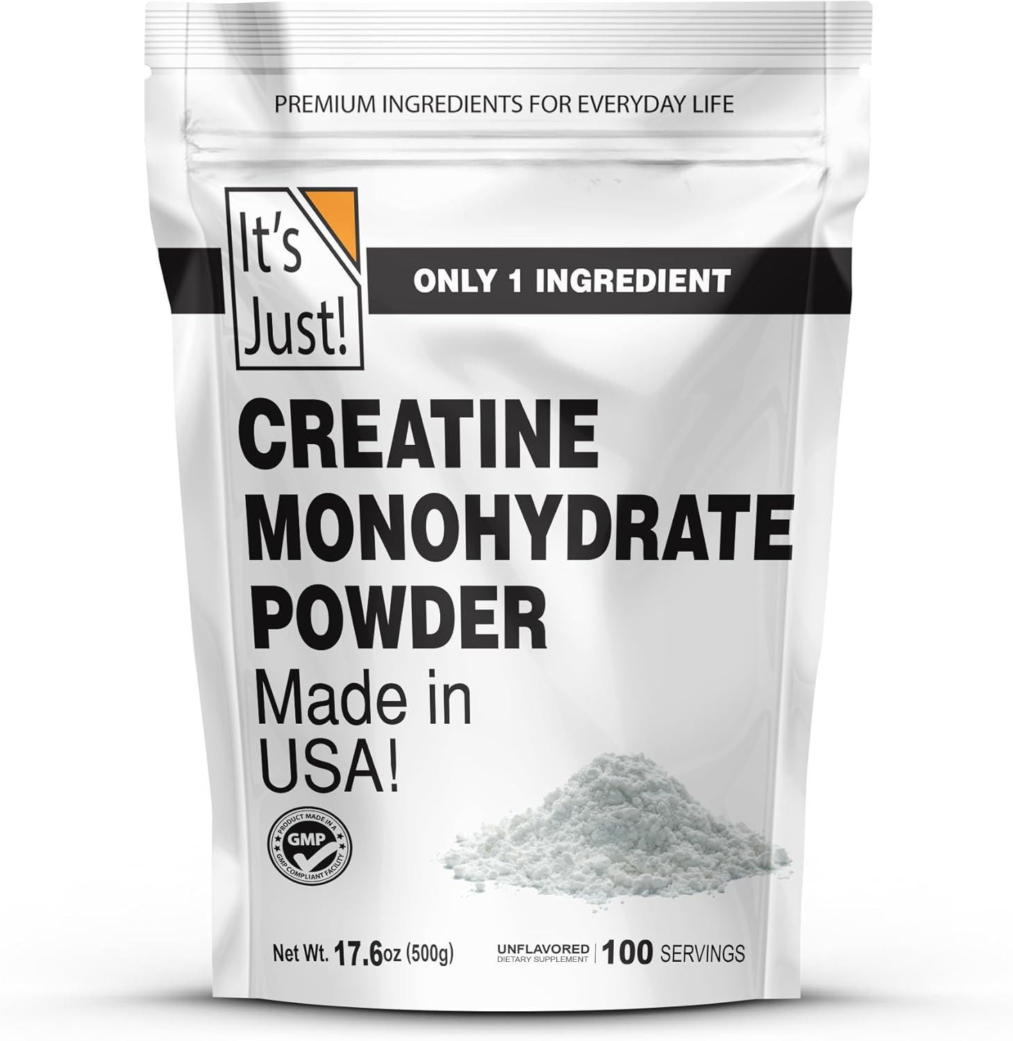 – Creatine Monohydrate Powder, Pure Creatine Powder, Made in USA, 3Rd Party Lab