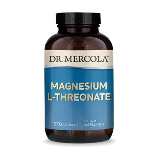 Magnesium L-Threonate 270 Capsules Dr. Mercola