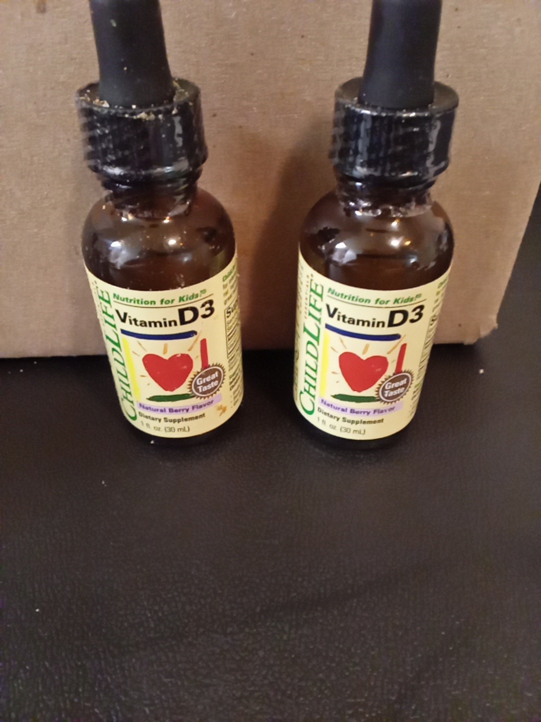 ChildLife Essentials, Vitamin D3, Natural Berry Flavor