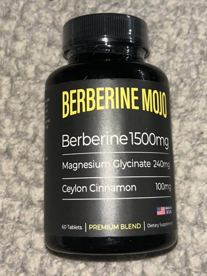 Berberine Mojo – Berberine ~ 1,500mg ~ 60 Tabs ~ Sealed ~ Exp.05/2028