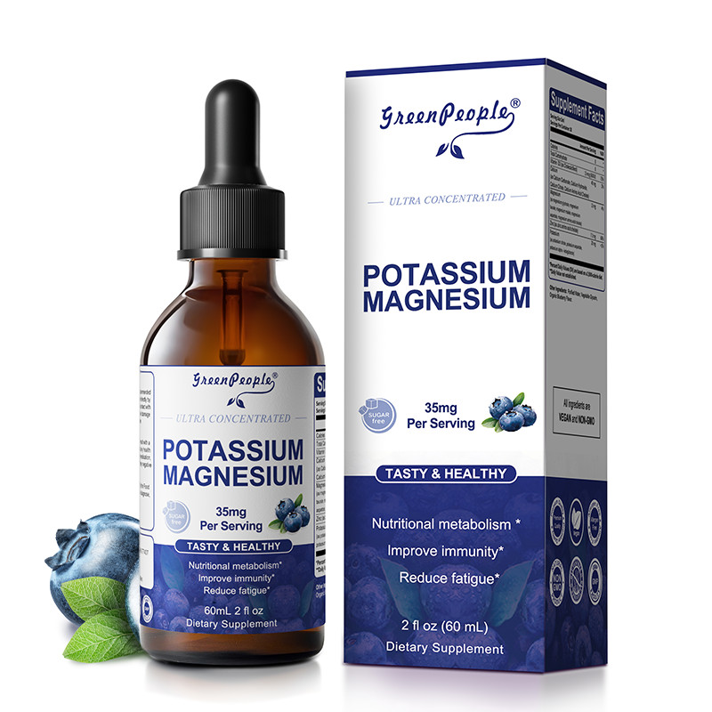 Potassium Magnesium Supplement Magnesium Glycinate with Calcium Vitamin D3 Zinc